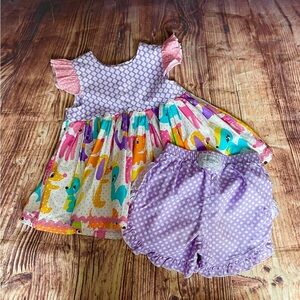 Daffodil Fields Designs Animal Melsa Top + Caroline Kate Carries